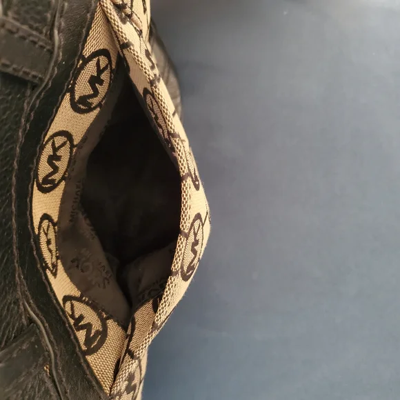 Michael Kors Monogrammed Canvas Handbag - Picture 12 of 16